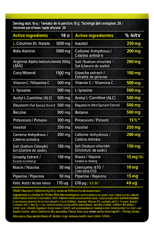 VoltX10 Ultimate Pre-workout 380 GR