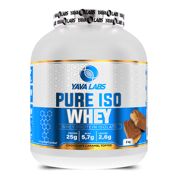 Pure Iso Whey protein 2 KG | Eiwitten dragen bij tot de groei van de spiermassa (13 smaken)