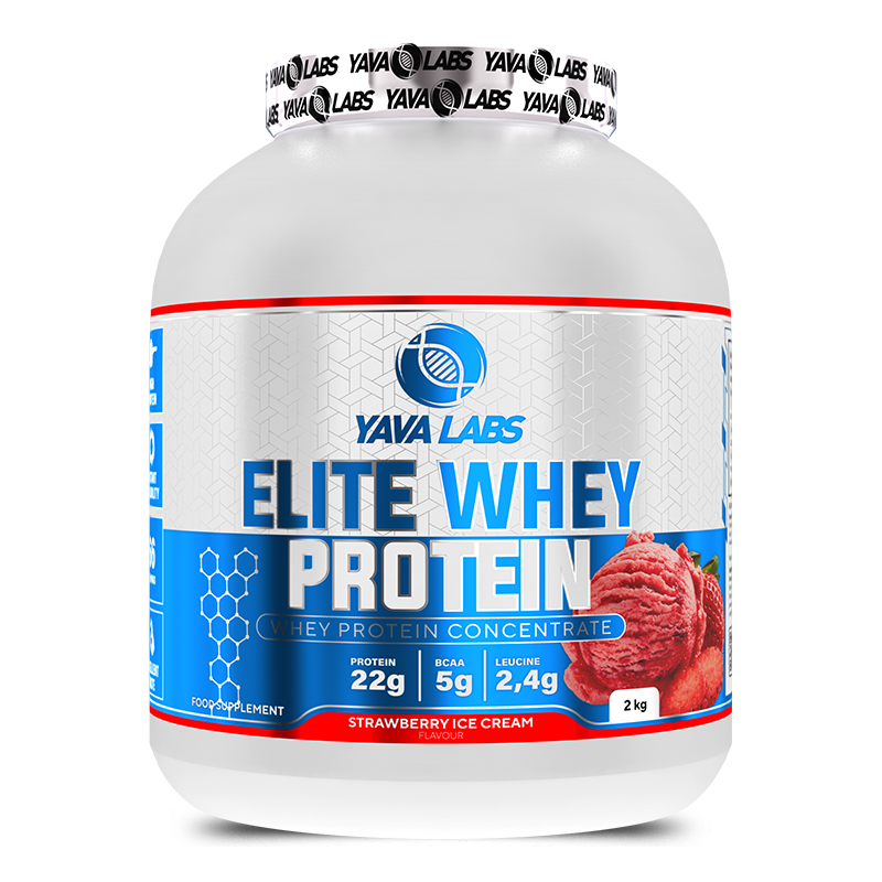 Elite Whey Protein 2 KG - Eiwitten dragen bij tot de groei van de spiermassa