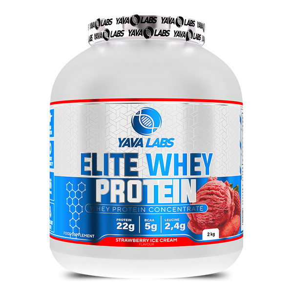 Elite Whey Protein 2 KG - Eiwitten dragen bij tot de groei van de spiermassa