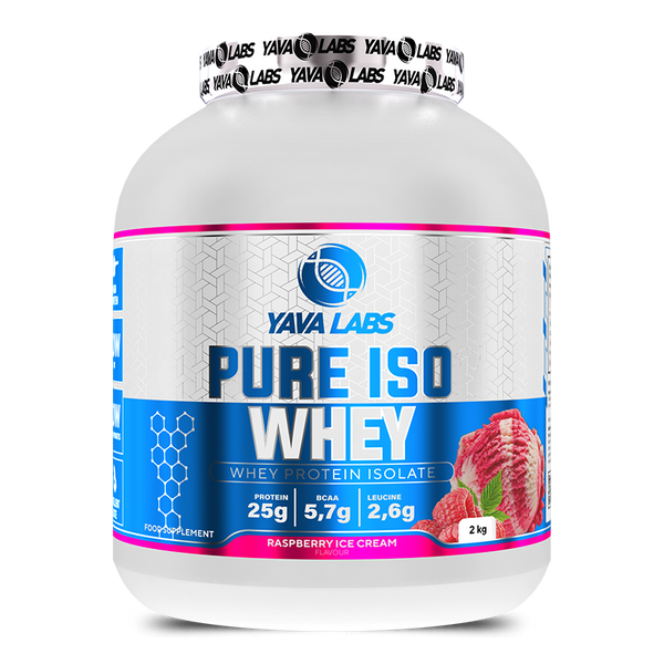 Pure Iso Whey protein 2 KG | Eiwitten dragen bij tot de groei van de spiermassa (13 smaken)