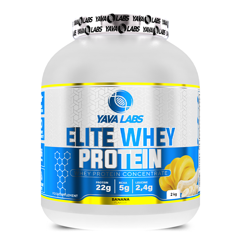 Elite Whey Protein 2 KG - Eiwitten dragen bij tot de groei van de spiermassa