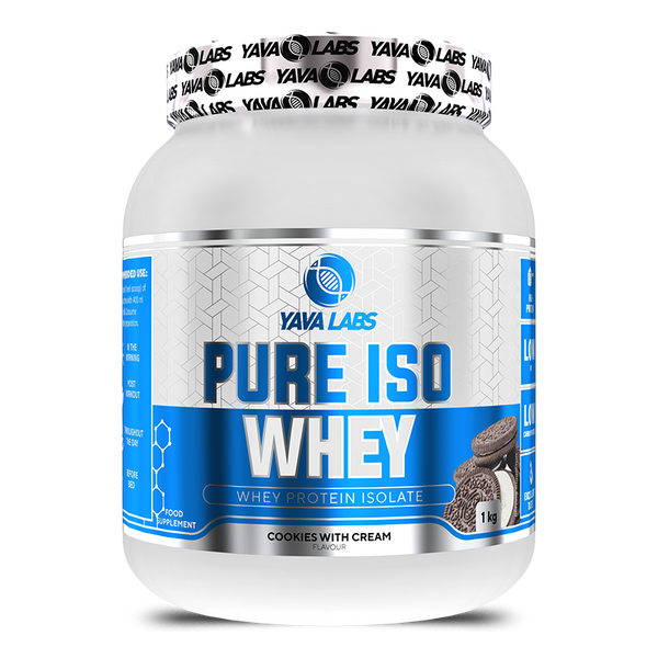 Pure Iso Whey protein 1 KG  | Eiwitten dragen bij tot de groei van de spiermassa