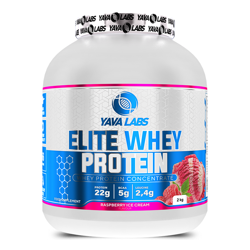 Elite Whey Protein 2 KG - Eiwitten dragen bij tot de groei van de spiermassa