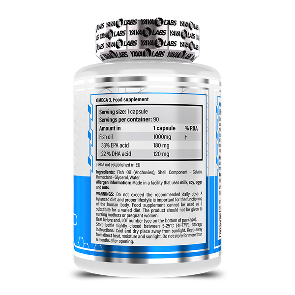 Omega 3 | Ondersteunt hart- en hersengezondheid