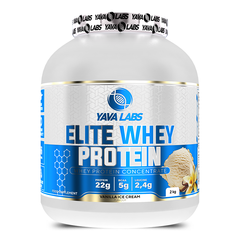 Elite Whey Protein 2 KG - Eiwitten dragen bij tot de groei van de spiermassa