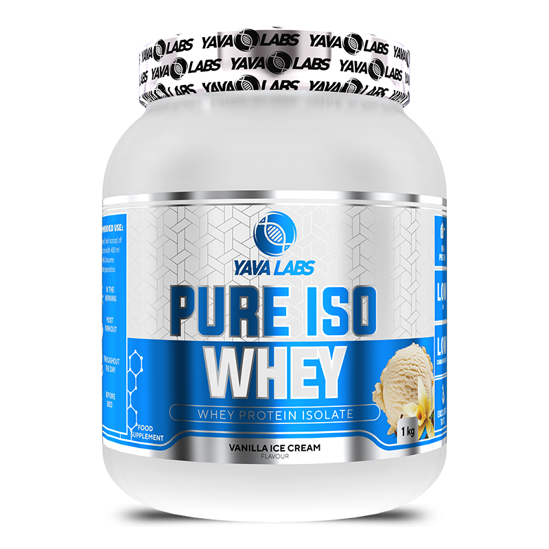 Pure Iso Whey protein 1 KG  | Eiwitten dragen bij tot de groei van de spiermassa