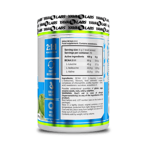High Bcaa 420 gram | Helpt tegen verzuring tijdens een intense training