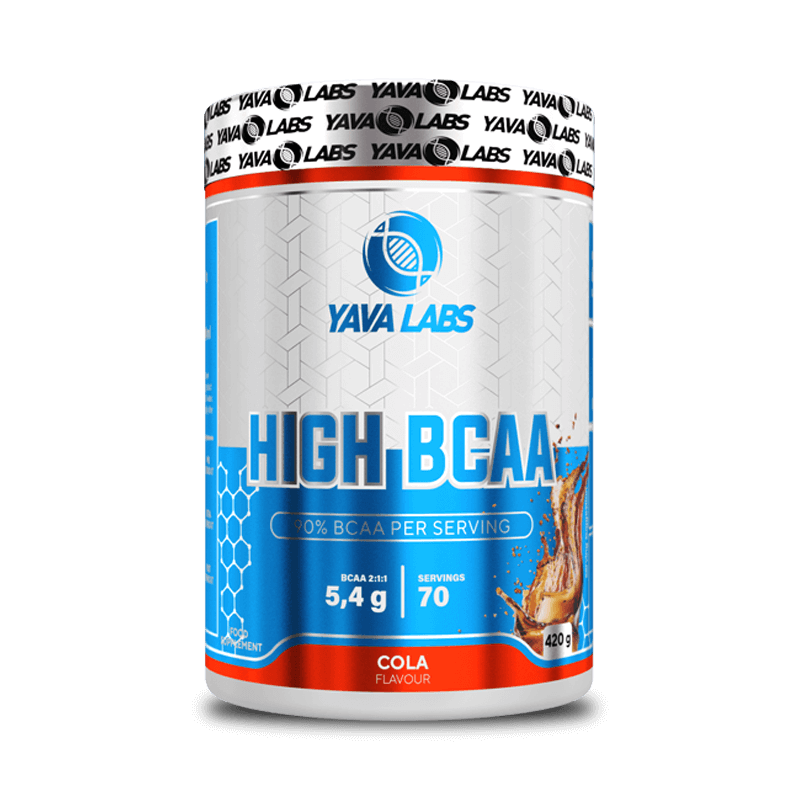 High Bcaa 420 gram | Helpt tegen verzuring tijdens een intense training