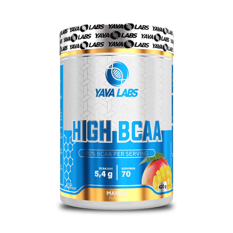 High Bcaa 420 gram | Helpt tegen verzuring tijdens een intense training