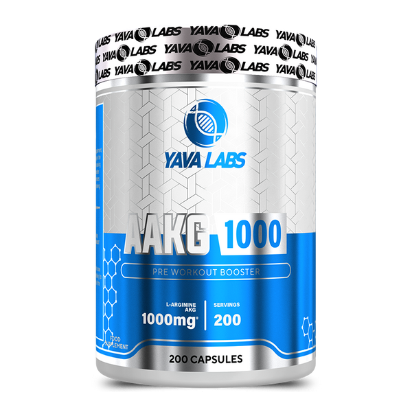 AAKG 1000 MG capsules | Stimuleert spiergroei/(vetvrije)spiermassa bij explosieve krachtsinspanningen