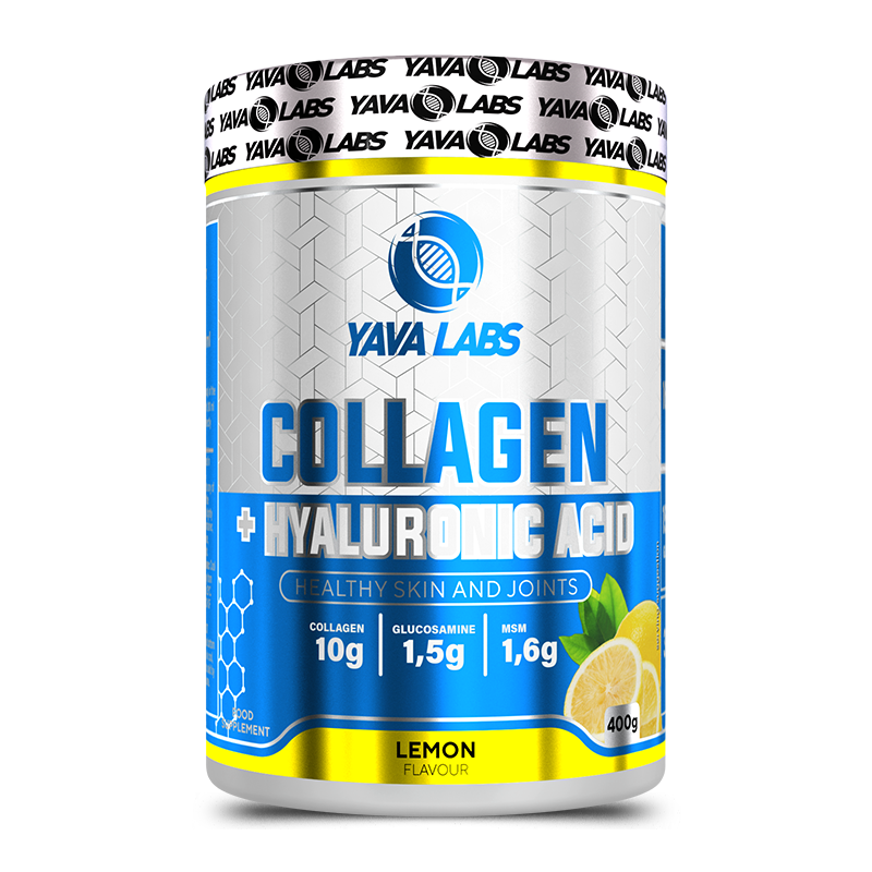 Collageen + Hyaluronic Acid 400 gram | Collageen ondersteunt huid, haar, nagel en gezondheid (6 smaken)