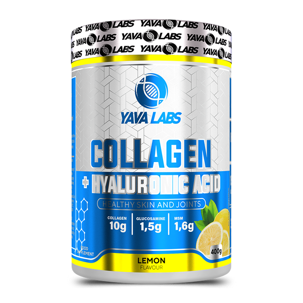 Collageen + Hyaluronic Acid 400 gram | Collageen ondersteunt huid, haar, nagel en gezondheid (6 smaken)