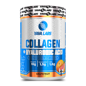 Collageen + Hyaluronic Acid 400 gram | Collageen ondersteunt huid, haar, nagel en gezondheid (6 smaken)