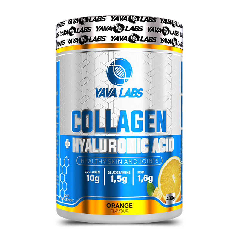 Collageen + Hyaluronic Acid 400 gram | Collageen ondersteunt huid, haar, nagel en gezondheid (6 smaken)