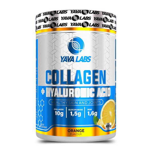 Collageen + Hyaluronic Acid 400 gram | Collageen ondersteunt huid, haar, nagel en gezondheid (6 smaken)