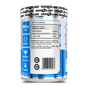 Hmb 200 Mega Capsules | Helpt bij spiergroei en herstel