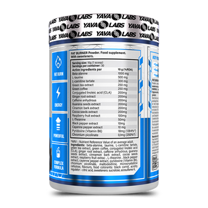 Fat Burner Powder 300 gram  | Stimuleert vetverbranding