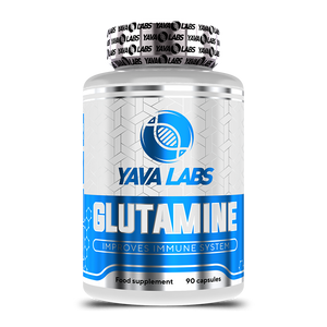 L-Glutamine 90 Tabs | Verbetert prestaties tijdens trainingen.