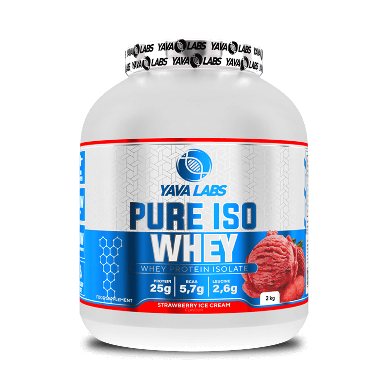 Pure Iso Whey protein 2 KG | Eiwitten dragen bij tot de groei van de spiermassa (13 smaken)