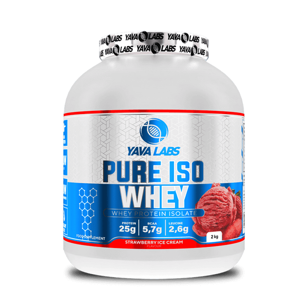 Pure Iso Whey protein 2 KG | Eiwitten dragen bij tot de groei van de spiermassa (13 smaken)