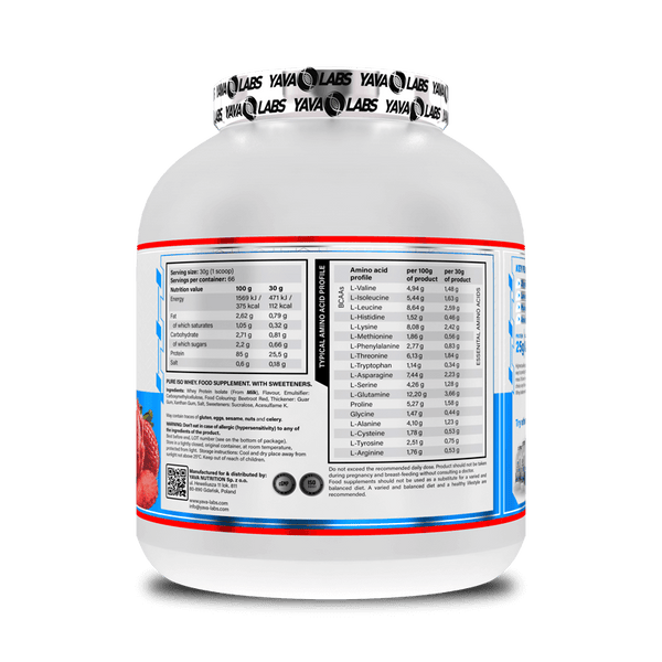 Pure Iso Whey protein 2 KG | Eiwitten dragen bij tot de groei van de spiermassa (13 smaken)