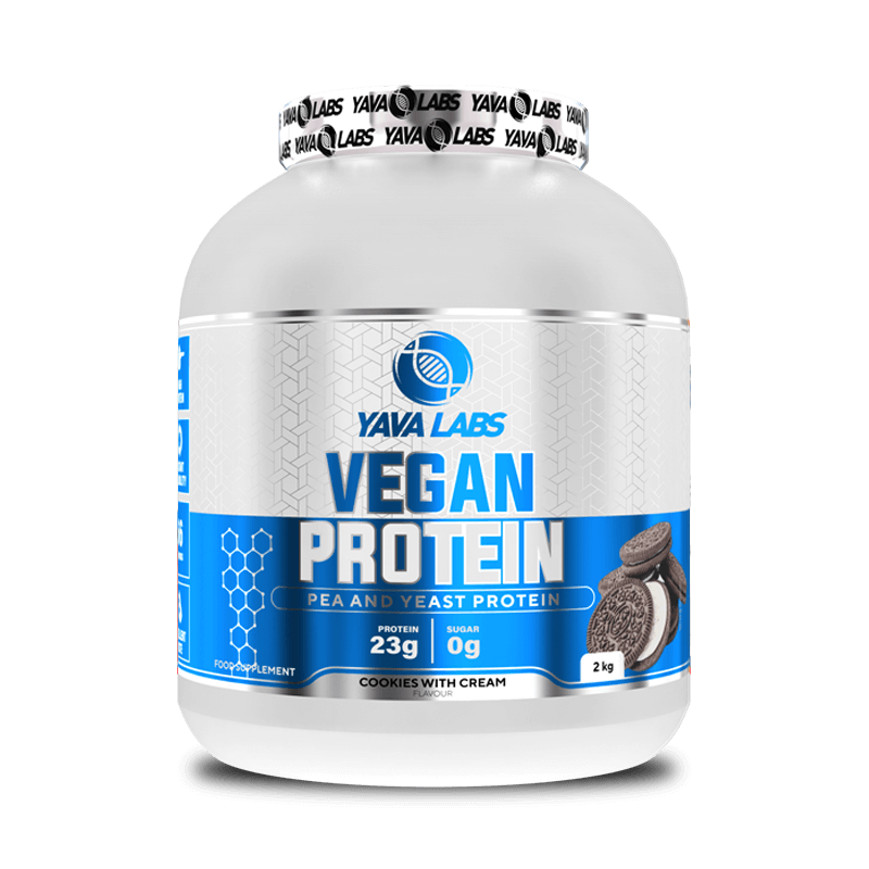 Vegan protein 2kg | Eiwitten dragen bij tot de groei van de spiermassa