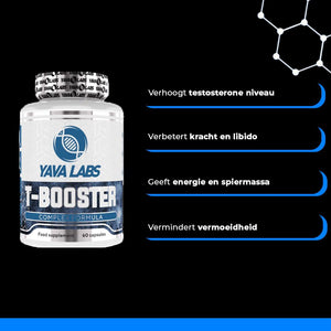 T-Booster | Stimuleert testosteron niveau, kracht en libido.
