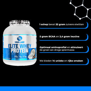 Elite Whey Protein 2 KG - Eiwitten dragen bij tot de groei van de spiermassa