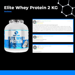 Elite Whey Protein 2 KG - Eiwitten dragen bij tot de groei van de spiermassa