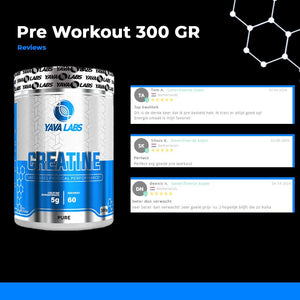 Pre Workout 300 GR | Helpt prestaties te verbeteren bij explosieve krachtsinspanningen