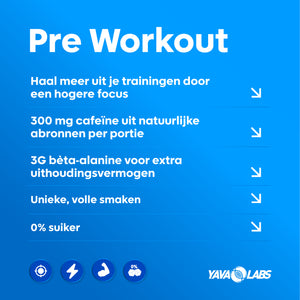 Pre Workout 300 GR | Helpt prestaties te verbeteren bij explosieve krachtsinspanningen
