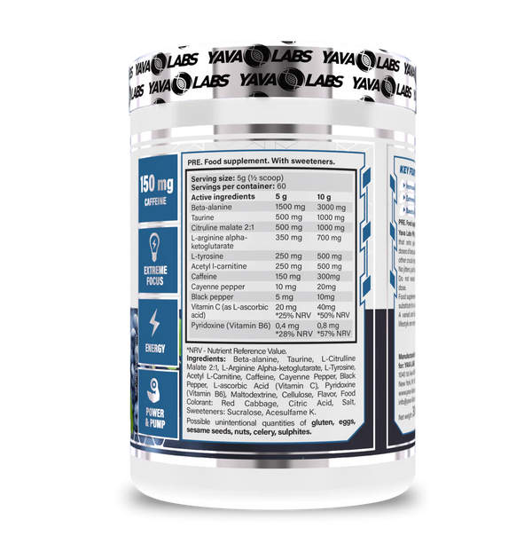 Pre Workout 300 GR  |  Tyjani Beztati Signatures Series