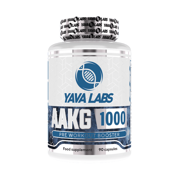 AAKG 1000 MG capsules | Stimuleert spiergroei/(vetvrije)spiermassa bij explosieve krachtsinspanningen - Yava Labs