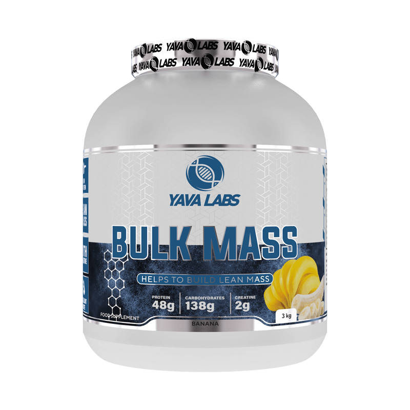 Bulk Mass 3 KG | Draagt bij aan gewichtstoename - Yava Labs