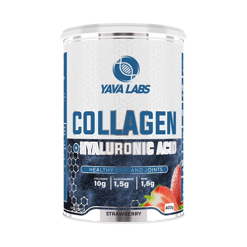 Collageen + Hyaluronic Acid 400 gram | Collageen ondersteunt huid, haar, nagel en gezondheid (6 smaken) - Yava Labs