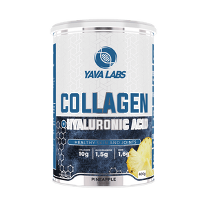 Collageen + Hyaluronic Acid 400 gram | Collageen ondersteunt huid, haar, nagel en gezondheid (6 smaken) - Yava Labs