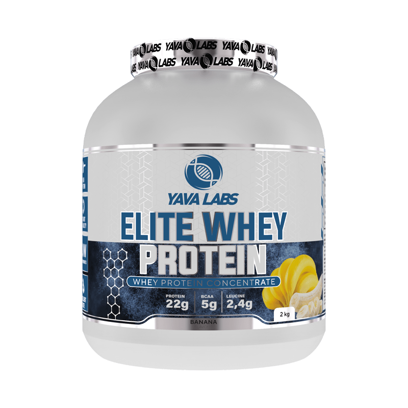 Elite Whey Protein 2 KG - Eiwitten dragen bij tot de groei van de spiermassa - Yava Labs