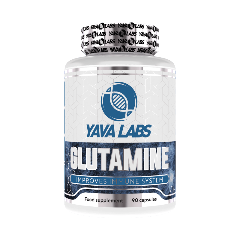 L-Glutamine 90 Tabs | Verbetert prestaties tijdens trainingen. - Yava Labs