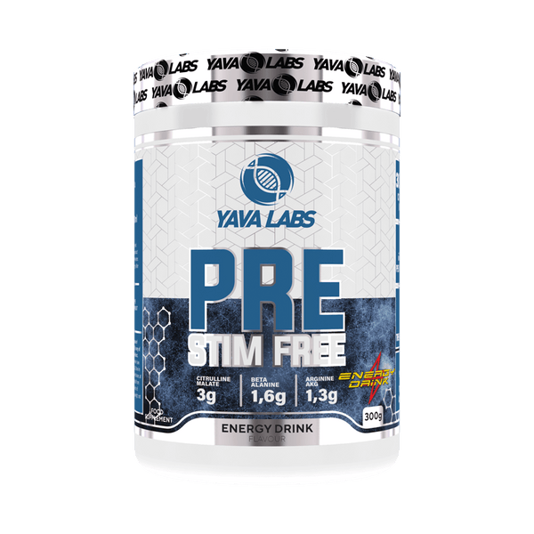 Non Stim (Zonder cafeïne) Pre-Workout (3 smaken) - Yava Labs