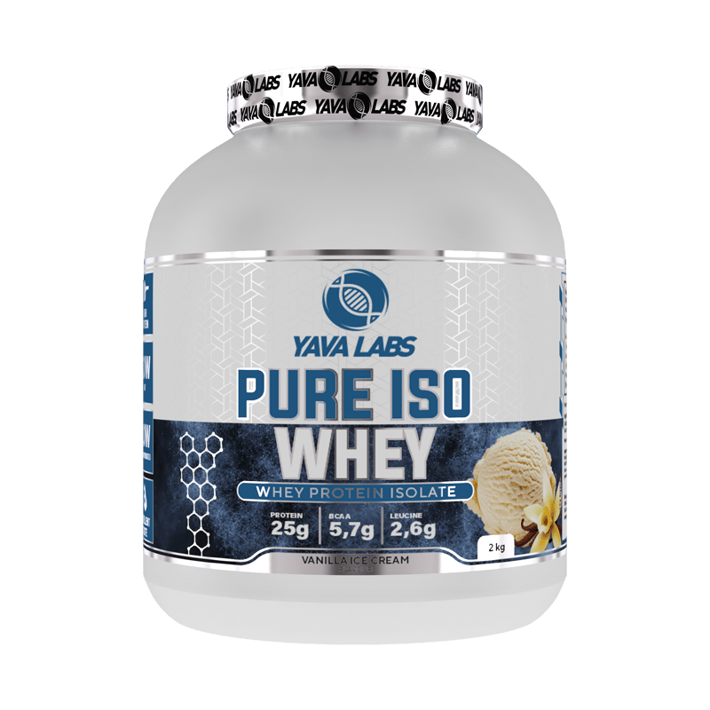 Pure Iso Whey 2 KG | Eiwitten dragen bij tot de groei van de spiermassa (13 smaken) - Yava Labs