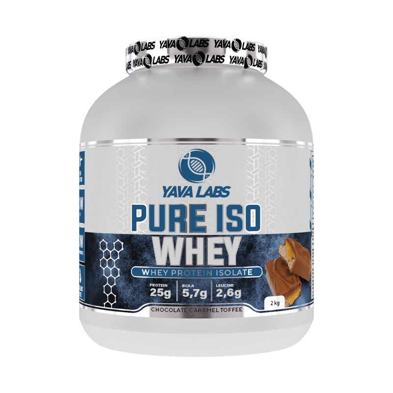 Pure Iso Whey 2 KG | Eiwitten dragen bij tot de groei van de spiermassa (13 smaken) - Yava Labs