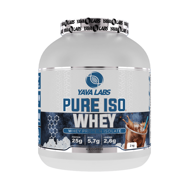 Pure Iso Whey 2 KG | Eiwitten dragen bij tot de groei van de spiermassa (13 smaken) - Yava Labs