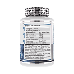 T-Booster | Stimuleert testosteron niveau, kracht en libido. - Yava Labs